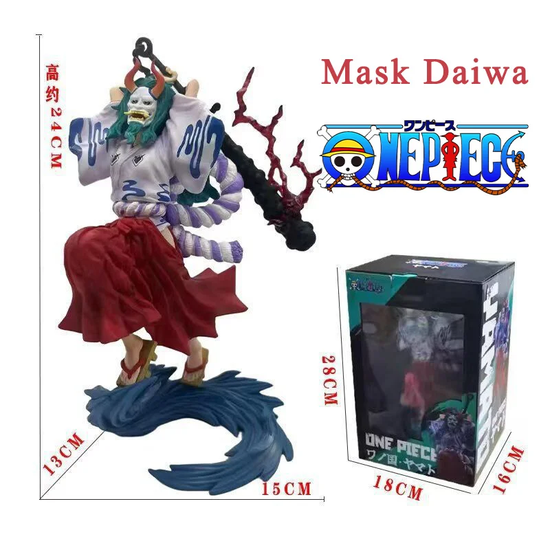 One Piece Yamato Anime Figure 23cm Thunder Bagua Pvc Figurine Statue Collectible Model Doll Decoration Ornaments Toys Kids Gift
One Piece Yamato Anime Figure 23cm Thunder Bagua Pvc Figurine Statue Collectible Model Doll Decoration Ornaments Toys Kids Gift