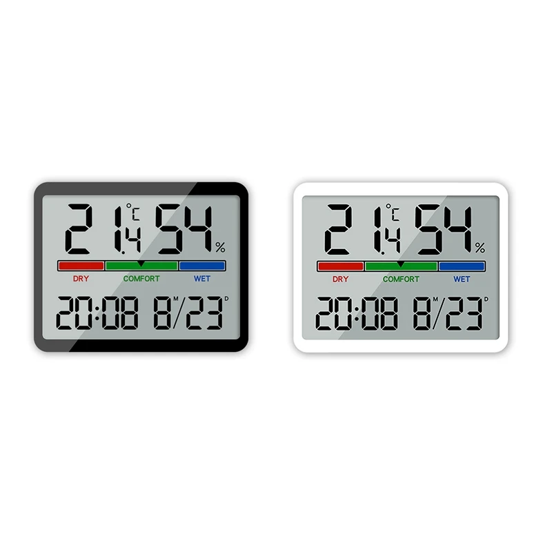 Digital Alarm Clock Temperature And Humidity Meter Clock Multifunctional Indoor Household Electronic Alarm Clock
Digital Alarm Clock Temperature And Humidity Meter Clock Multifunctional Indoor Household Electronic Alarm Clock