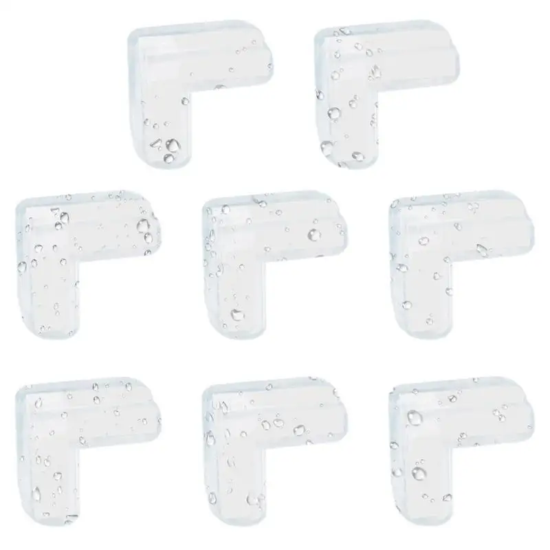 Corner Protector 8pcs Clear Corner Protectors Pre-Taped Table Corner Protector Child Safety Furniture Bumper Sharp Corner 
Corner Protector 8pcs Clear Corner Protectors Pre-Taped Table Corner Protector Child Safety Furniture Bumper Sharp Corner
