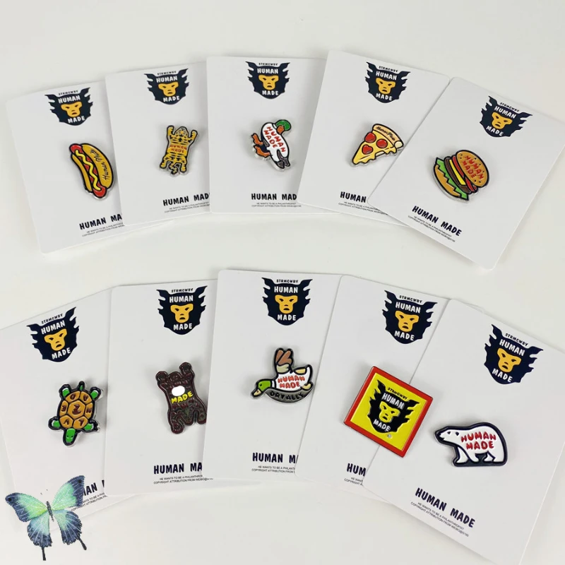 Duck Tiger Turtle Hamburger Ham Pizza Polar Bear Human Made Pin Bag Clothing Accessories
Duck Tiger Turtle Hamburger Ham Pizza Polar Bear Human Made Pin Bag Clothing Accessories