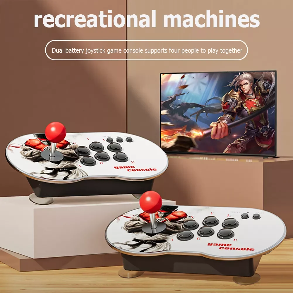 NEW2023 MT6 10000+ Games 4K Video Arcade Game Console HDMI- 3D Dual Controller Joystick Game Player for PS1
NEW2023 MT6 10000+ Games 4K Video Arcade Game Console HDMI- 3D Dual Controller Joystick Game Player for PS1