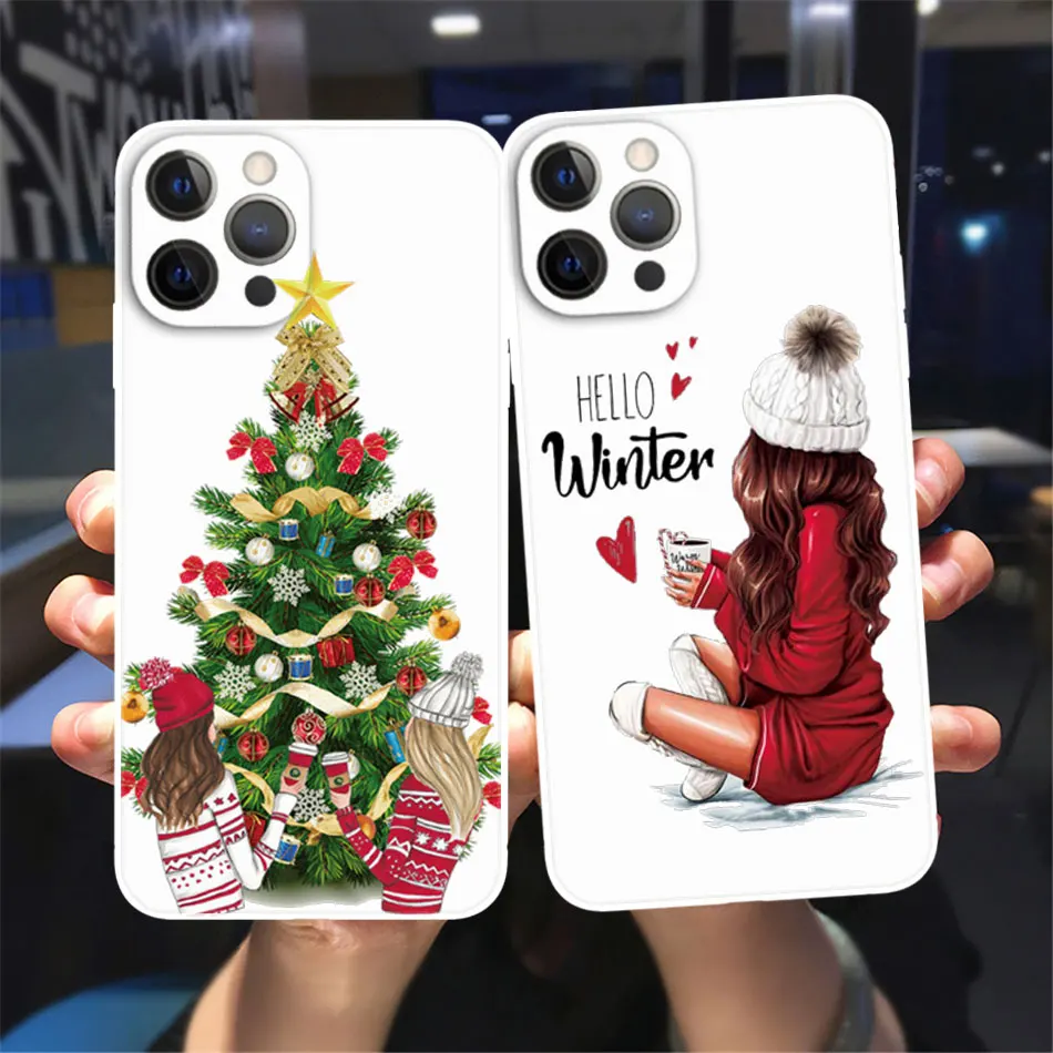 Christmas Merry Santa Elk Phone Cover For iPhone 11 12 13 14 Pro Max X XR XSMax 7 8 14 Plus 13Mini White Soft Silicone TPU Case
Christmas Merry Santa Elk Phone Cover For iPhone 11 12 13 14 Pro Max X XR XSMax 7 8 14 Plus 13Mini White Soft Silicone TPU Case