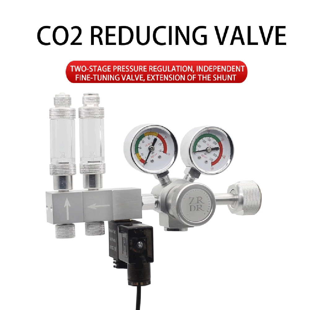 DIY Aquarium CO2 Regulator Bubble Counter Solenoid Check Valve Kit Fish Tank Accessories CO2 Reaction Control System Pressure
DIY Aquarium CO2 Regulator Bubble Counter Solenoid Check Valve Kit Fish Tank Accessories CO2 Reaction Control System Pressure