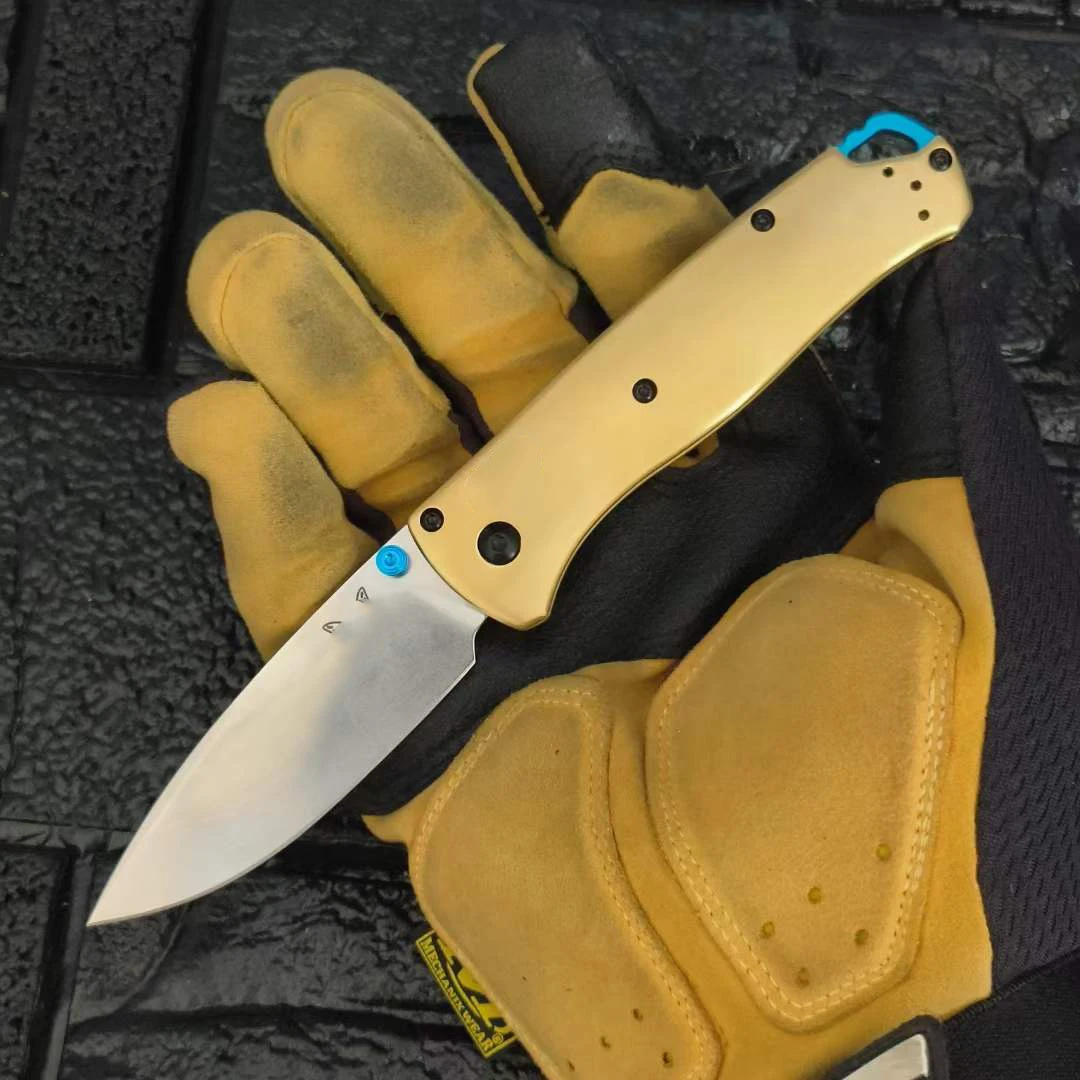 Copper Handle BM 535 Folding Knife Outdoor Security Defense Camping Fishing Hunting Pocket Knife EDC Tool
Copper Handle BM 535 Folding Knife Outdoor Security Defense Camping Fishing Hunting Pocket Knife EDC Tool