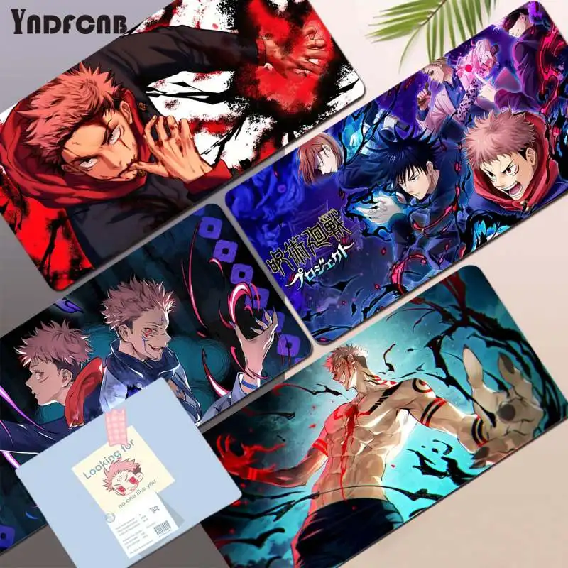 YNDFCNB Jujutsu Kaisen Yuji Itadori Cute Large Gaming Mousepad L XL XXL Gamer Mouse Pad For Large Edge Locking Game Keyboard Pad
YNDFCNB Jujutsu Kaisen Yuji Itadori Cute Large Gaming Mousepad L XL XXL Gamer Mouse Pad For Large Edge Locking Game Keyboard Pad