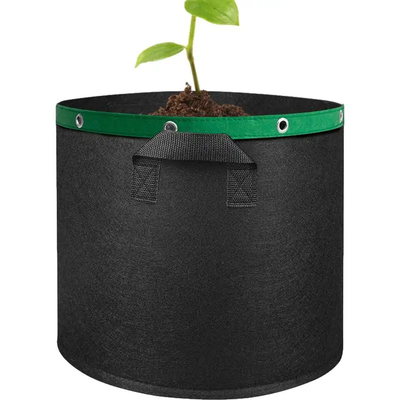 Garden Grow Bags Nonwoven Fabric Pots Planters Reusable Planting Bags To Grow Plants Fruits Vegetable For Indoors And Outdoors
Garden Grow Bags Nonwoven Fabric Pots Planters Reusable Planting Bags To Grow Plants Fruits Vegetable For Indoors And Outdoors