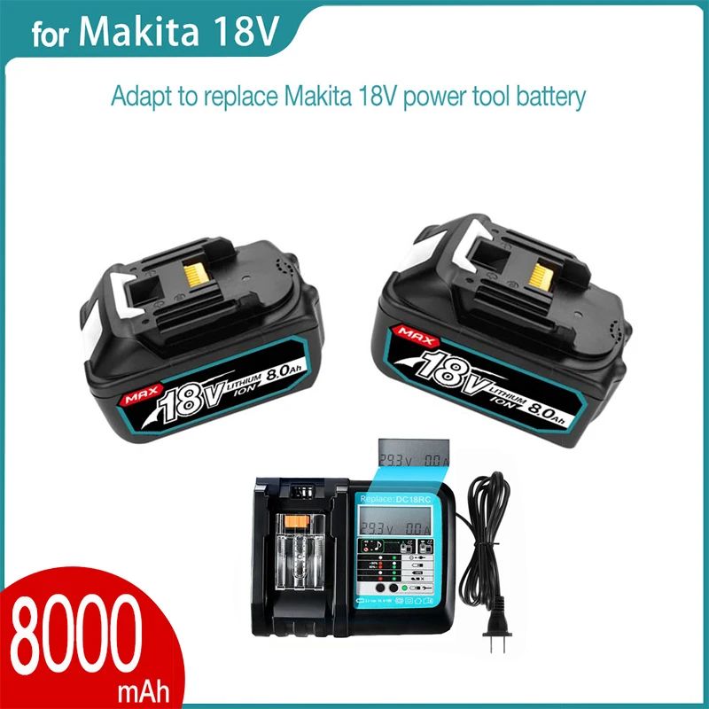 18 в, 6 Ач, 8 Ач, 12 Ач, подходит для BL1860, BL1850, BL1840, BL1830, BL1860B, BL1835, 194204-5, стандартная литий-ионная батарея для дрели
18 в, 6 Ач, 8 Ач, 12 Ач, подходит для BL1860, BL1850, BL1840, BL1830, BL1860B, BL1835, 194204-5, стандартная литий-ионная батарея для дрели
