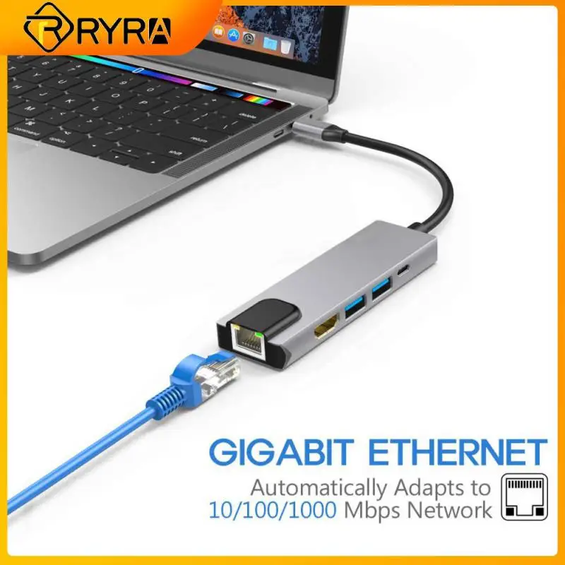 5-портовый USB-разветвитель RYRA, USB 3,0, высокоскоростной разветвитель типа C, адаптеры для ПК, компьютерные аксессуары, многопортовый концентрат...
5-портовый USB-разветвитель RYRA, USB 3,0, высокоскоростной разветвитель типа C, адаптеры для ПК, компьютерные аксессуары, многопортовый концентрат...