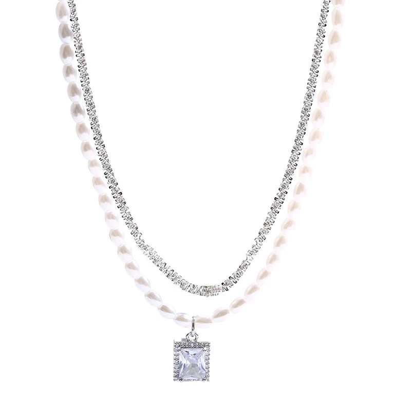 PTQASP Luxury Pearl Rhinestone Necklace Choker Necklace Penadnt Chain Bling Necklace Valentine Day Bridesmaid Gift Jewelry
PTQASP Luxury Pearl Rhinestone Necklace Choker Necklace Penadnt Chain Bling Necklace Valentine Day Bridesmaid Gift Jewelry