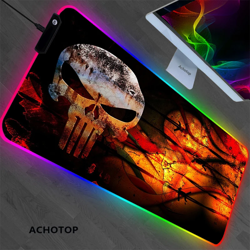 Large RGB Anime Skull Mouse Pad Xxl Speed Gaming Computer Accessories Mousepad LED Gamers Keyboard Pads Pc Gamer Complete
Large RGB Anime Skull Mouse Pad Xxl Speed Gaming Computer Accessories Mousepad LED Gamers Keyboard Pads Pc Gamer Complete