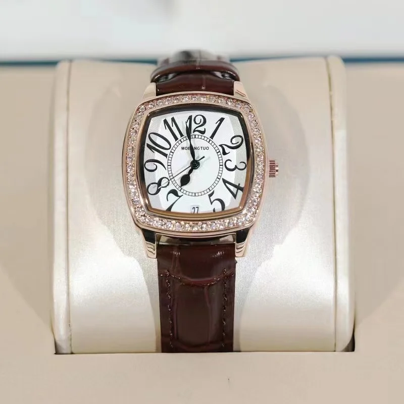 Women Quartz Watch Rectangle Square Dial Genuine Leather Casual Female Waterproof Wristwatch Support for Dropshipping Wholesale
Women Quartz Watch Rectangle Square Dial Genuine Leather Casual Female Waterproof Wristwatch Support for Dropshipping Wholesale