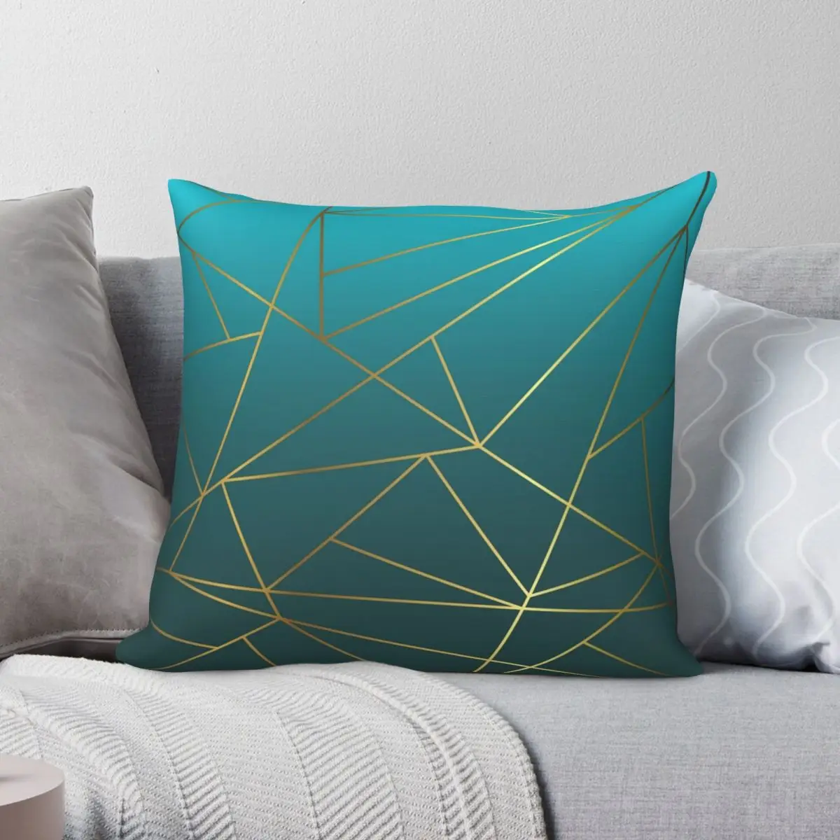 Metallic Gold Geometric Square Pillowcase Polyester Linen Velvet Printed Zip Decorative Throw Pillow Case Bed Cushion Case
Metallic Gold Geometric Square Pillowcase Polyester Linen Velvet Printed Zip Decorative Throw Pillow Case Bed Cushion Case
