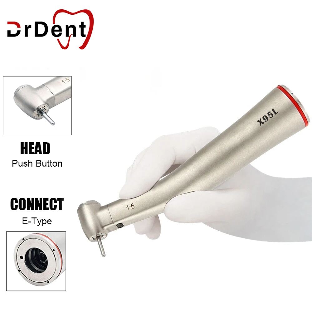 Dental NSK Surgery X95L Push Button Contra Angle Max Handpiece Inner Water Fiber Optic LED Growth Rate Red Rings Dentistry Tools
Dental NSK Surgery X95L Push Button Contra Angle Max Handpiece Inner Water Fiber Optic LED Growth Rate Red Rings Dentistry Tools