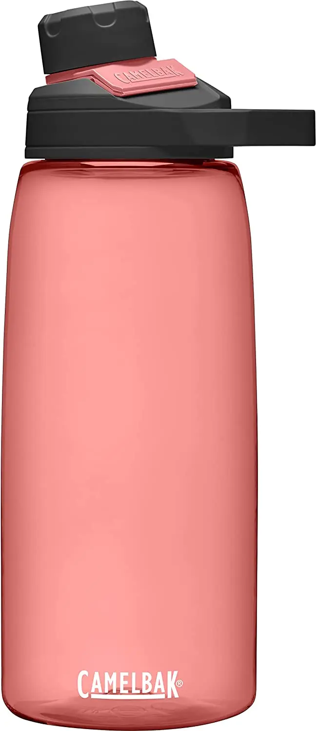 

Garrafa de água sem BPA da Chute Mag com Tritan Renew \u2013 Tampa magnética que armazena enquanto bebe, 947 , rosa
