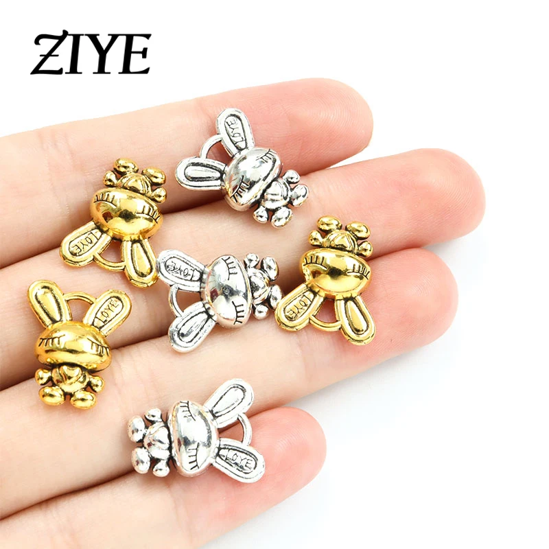 20pcs Cartoon Rabbit Bunny Alloy Charms Silver/Gold Color Cute Animal Metal Pendants for Making Jewelry DIY Necklace Accessories 
20pcs Cartoon Rabbit Bunny Alloy Charms Silver/Gold Color Cute Animal Metal Pendants for Making Jewelry DIY Necklace Accessories