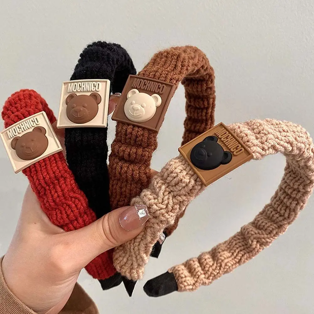 2021New Autumn and Winter Knitting Wool Bear Hair Hoop Female Sweet Hair Clip Lovely Press Hair Headwear Hair Accessories
2021New Autumn and Winter Knitting Wool Bear Hair Hoop Female Sweet Hair Clip Lovely Press Hair Headwear Hair Accessories