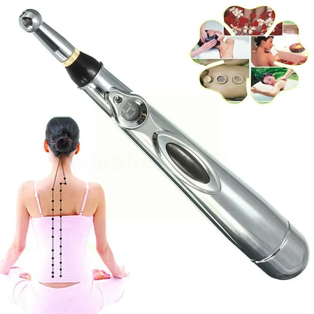 1pcs Acupuncture Point Massage Pen Pain Relief Therapy Pen Body Leg Massager Meridian Neck Electric Head Back Energy P9U8
1pcs Acupuncture Point Massage Pen Pain Relief Therapy Pen Body Leg Massager Meridian Neck Electric Head Back Energy P9U8