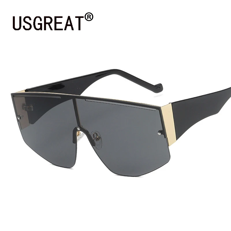 New Square Sunglasses Women Men Fashion Oversized Metal Big Lens Vintage Sun Glasses Shades Retro Gradient Colors Eyewear Oculos
New Square Sunglasses Women Men Fashion Oversized Metal Big Lens Vintage Sun Glasses Shades Retro Gradient Colors Eyewear Oculos
