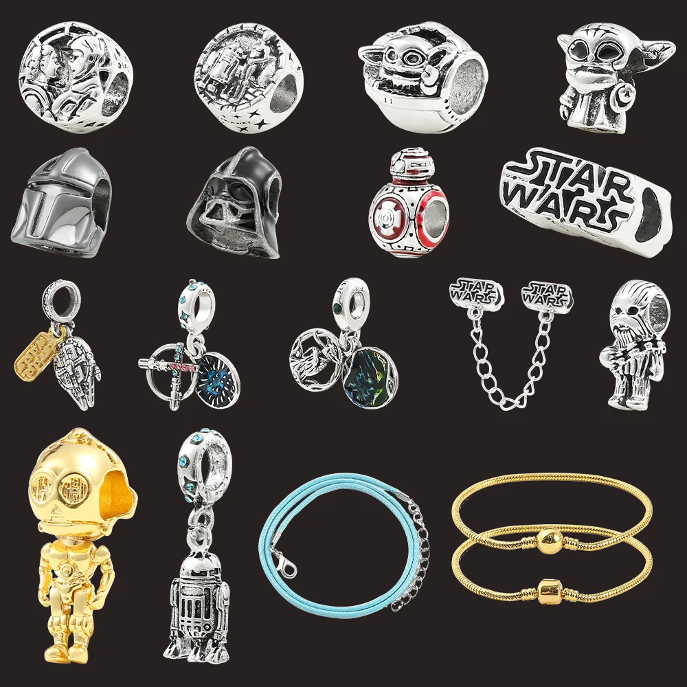 2023 Best Selling Marvel Beads for Jewelry Making Star Wars Charm Disney Collection Beads for Bracelet DIY Women's Jewelry
2023 Best Selling Marvel Beads for Jewelry Making Star Wars Charm Disney Collection Beads for Bracelet DIY Women's Jewelry