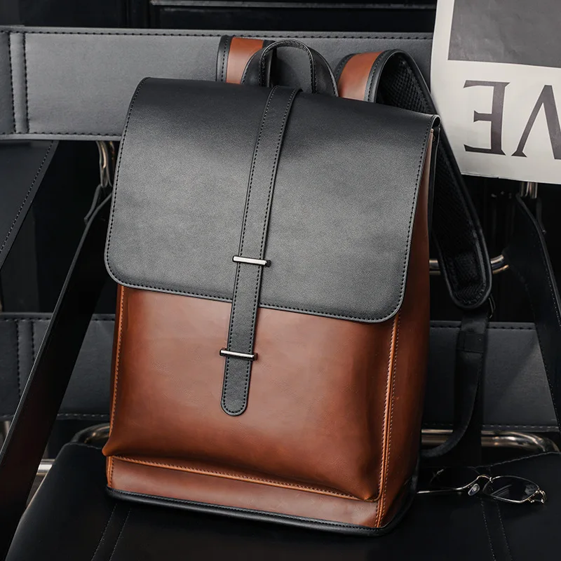 Designer Backpack Men's Shoulder Bag PU Leather Travel School Backpack Men Laptop Bag Large Capacity Bagpack Big Mochila Hombre
Designer Backpack Men's Shoulder Bag PU Leather Travel School Backpack Men Laptop Bag Large Capacity Bagpack Big Mochila Hombre