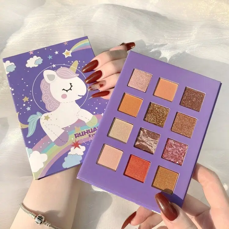12 Colors Bright Glitter Eyeshadow Palette Natural High Pigmented Cute Unicorn Makeup Colorful Vibrant Make Up Pallets Kit
12 Colors Bright Glitter Eyeshadow Palette Natural High Pigmented Cute Unicorn Makeup Colorful Vibrant Make Up Pallets Kit