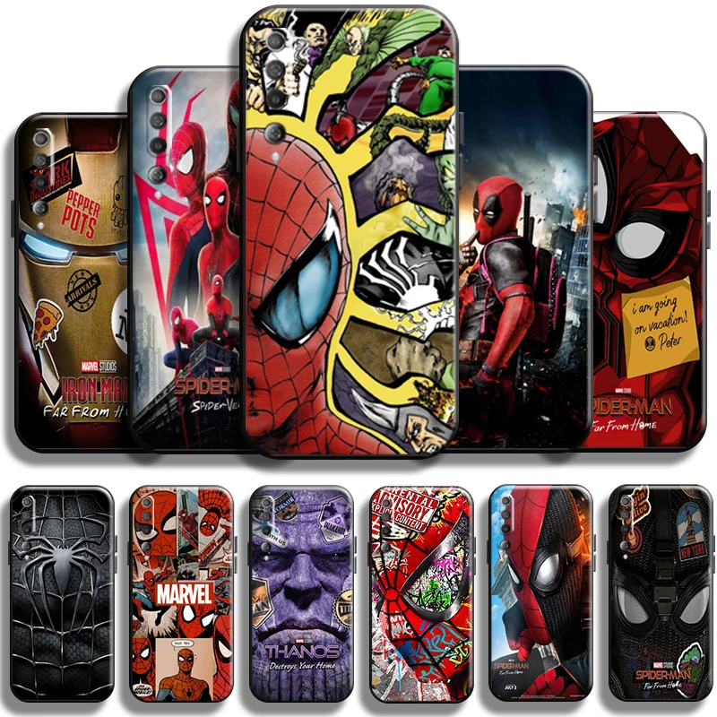 Marvel Spiderman Iron Man For Xiaomi Mi 10 10s Mi 10 PRO Mi 10 Lite Phone Case Liquid Silicon TPU Coque Funda Black Shockproof
Marvel Spiderman Iron Man For Xiaomi Mi 10 10s Mi 10 PRO Mi 10 Lite Phone Case Liquid Silicon TPU Coque Funda Black Shockproof