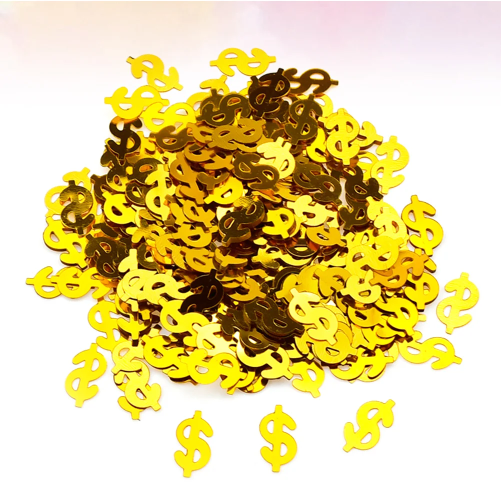 100pcs Dollar Shaped Confetti Plastic Glitter Confetti Party Supplies for Christmas Birthday
100pcs Dollar Shaped Confetti Plastic Glitter Confetti Party Supplies for Christmas Birthday