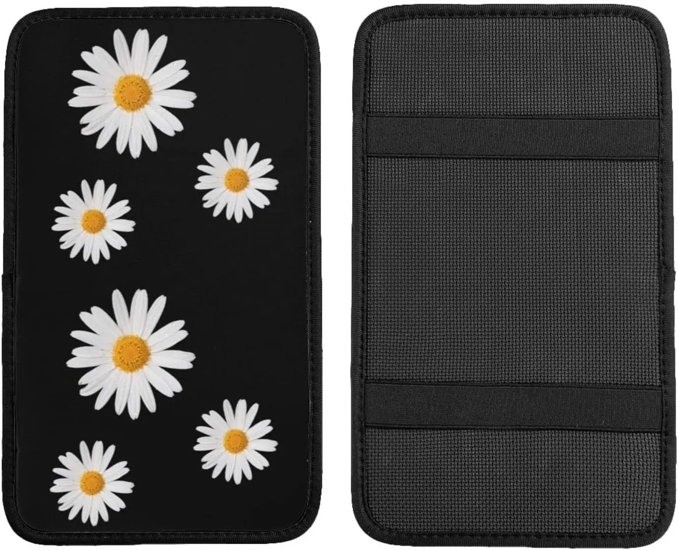 Auto Center Console Pad Daisy Flower Print, Universal Fit Soft Comfort Car Armrest Cover, Fit for Most Sedans, SUV, Truck Car Se
Auto Center Console Pad Daisy Flower Print, Universal Fit Soft Comfort Car Armrest Cover, Fit for Most Sedans, SUV, Truck Car Se