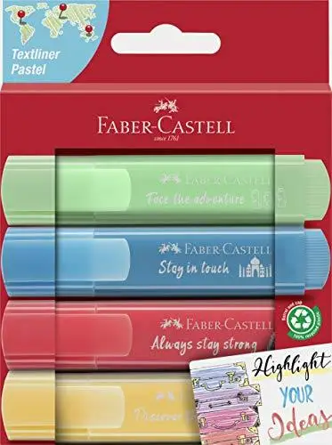 Марка: Faber-Castell хайлайтер, 46 пастельных цветов, 4X Card 2021, Категория: хайлайтер, ручки
Марка: Faber-Castell хайлайтер, 46 пастельных цветов, 4X Card 2021, Категория: хайлайтер, ручки