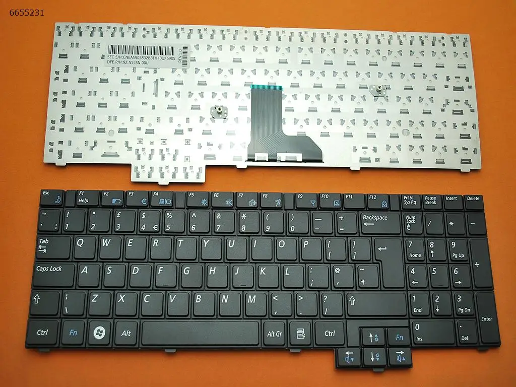 Английская клавиатура для ноутбука SAMSUNG R517 R523 R528 R530 P580 R618 R620, Черная
Английская клавиатура для ноутбука SAMSUNG R517 R523 R528 R530 P580 R618 R620, Черная