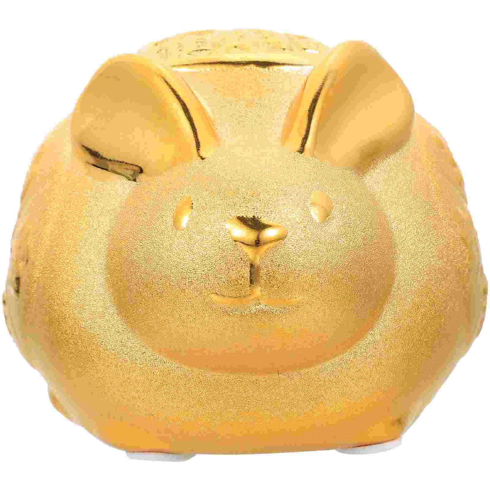 Bank Rabbit Piggy Bunny Figurine Zodiac Yearchinese Money Decor Pot Animal Saving Jar Wealth Statue Decoration Ceramic New
Bank Rabbit Piggy Bunny Figurine Zodiac Yearchinese Money Decor Pot Animal Saving Jar Wealth Statue Decoration Ceramic New