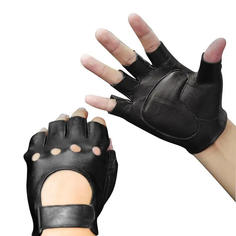 Riding Gloves For Men Anti-Slip Motorcycle Gloves Half Finger Protective Leather Driving Gloves For Outdoor Sports Cycling
Riding Gloves For Men Anti-Slip Motorcycle Gloves Half Finger Protective Leather Driving Gloves For Outdoor Sports Cycling