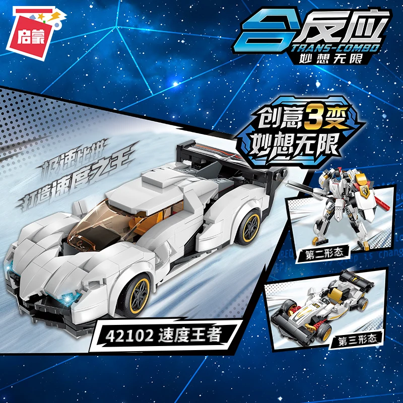 428PCS Kids Toys Building Blocks Super Car Moc Bricks For Children DIY Transformation Model Kit Christmas Gifts
428PCS Kids Toys Building Blocks Super Car Moc Bricks For Children DIY Transformation Model Kit Christmas Gifts
