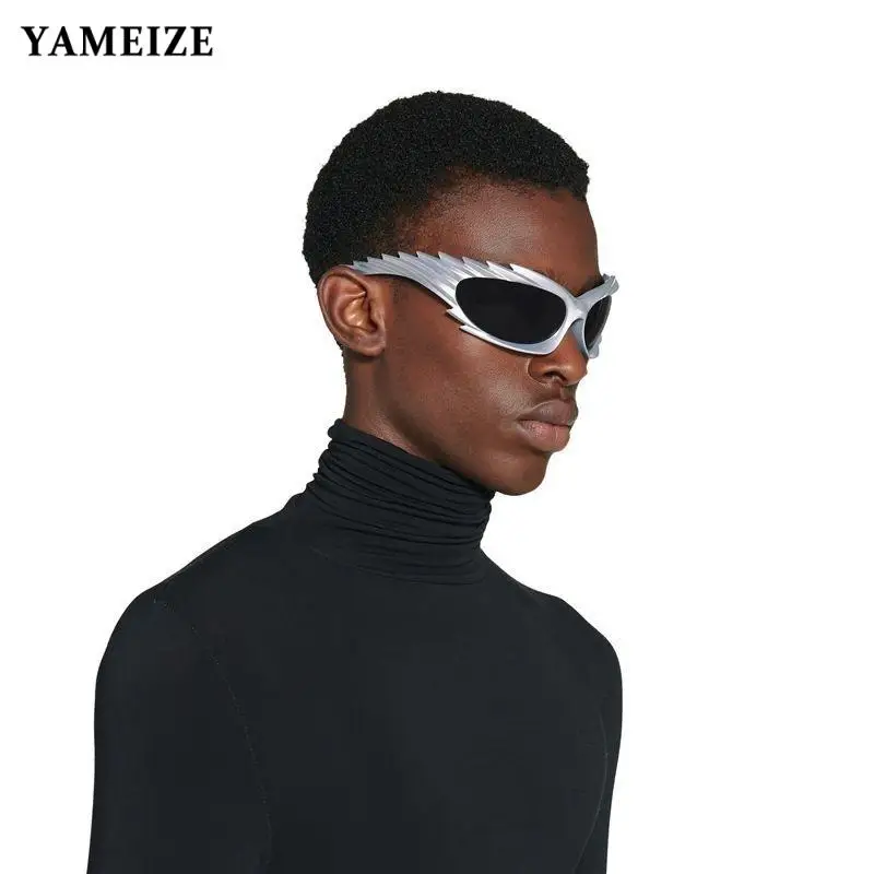 Spike Rectangle Sunglasses for Women Men Punk Y2K Shades Luxury Brand Sport Sun Glasses Female Male Unique Irregular Eyewear
Spike Rectangle Sunglasses for Women Men Punk Y2K Shades Luxury Brand Sport Sun Glasses Female Male Unique Irregular Eyewear