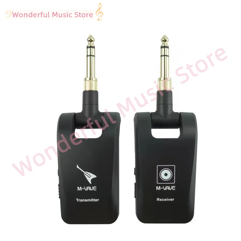 M-vave WP-5 Wireless Guitar System 2.4GHz Wireless Guitar Transmitter Receiver Stereo 2 in 1 Plugs 6 Channels Guitar Wireless
M-vave WP-5 Wireless Guitar System 2.4GHz Wireless Guitar Transmitter Receiver Stereo 2 in 1 Plugs 6 Channels Guitar Wireless
