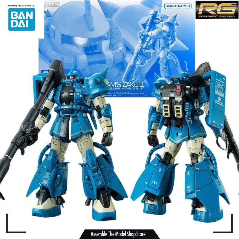 Набор оригинальных моделей Bandai GUNDAM RG PB MS-06R-2 ZAKU 2 1/144 аниме экшн-фигурка Сборная модель игрушки коллекционный подарок для мальчиков
Набор оригинальных моделей Bandai GUNDAM RG PB MS-06R-2 ZAKU 2 1/144 аниме экшн-фигурка Сборная модель игрушки коллекционный подарок для мальчиков