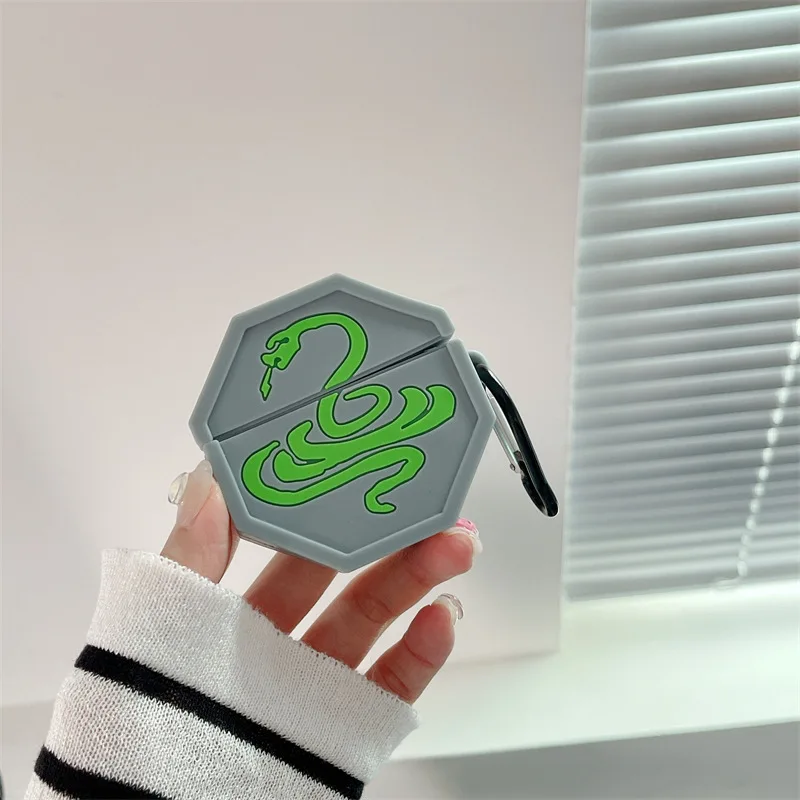Creative Cartoon Snake Charm Card Case for Apple AirPods 1 2 3 Pro Cases Cover IPhone Bluetooth Earbuds Earphone Air Pods Case
Creative Cartoon Snake Charm Card Case for Apple AirPods 1 2 3 Pro Cases Cover IPhone Bluetooth Earbuds Earphone Air Pods Case