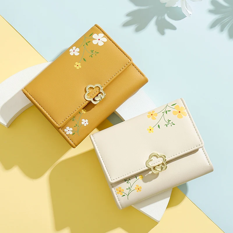 Print Design Cute Short Wallet for Women Soft Leather Small Purse 3 Fold Women Wallet Portable Coin Pocket Ladies Card Holder
Print Design Cute Short Wallet for Women Soft Leather Small Purse 3 Fold Women Wallet Portable Coin Pocket Ladies Card Holder