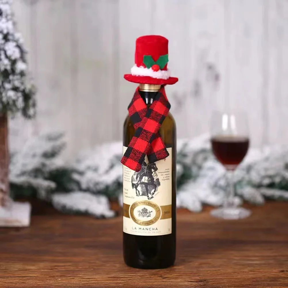 Christmas Party Wine Bottle Cover Wine Bottle Dress 1 Pcs Christmas Dinner Decor For Red Wine Champagne Hotle Decor
Christmas Party Wine Bottle Cover Wine Bottle Dress 1 Pcs Christmas Dinner Decor For Red Wine Champagne Hotle Decor