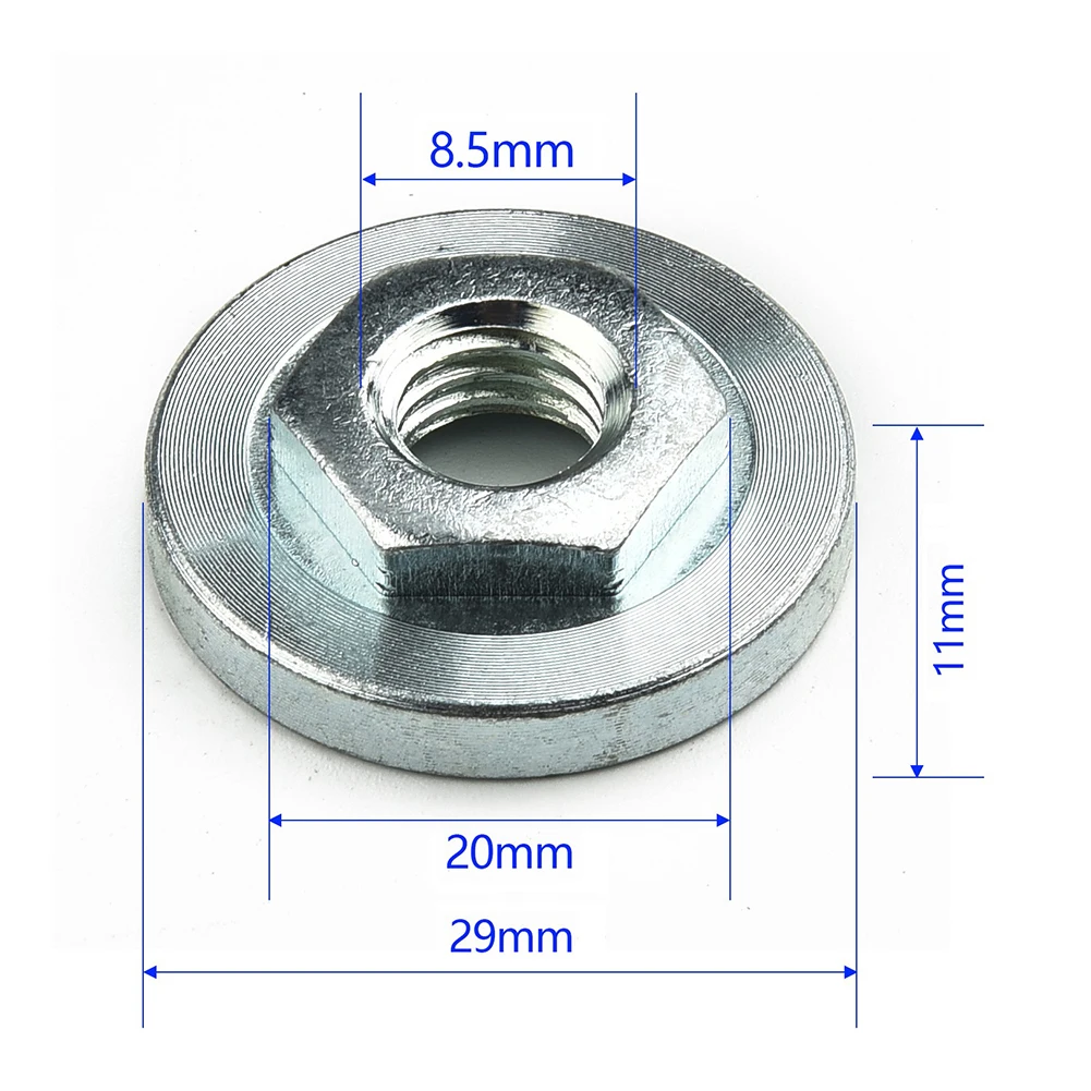 Hexagon Nut Angle Grinder Nut 1PC Angle Grinder Accessories Anti-rust Portable Silver Stainless Steel Anti-wear
Hexagon Nut Angle Grinder Nut 1PC Angle Grinder Accessories Anti-rust Portable Silver Stainless Steel Anti-wear