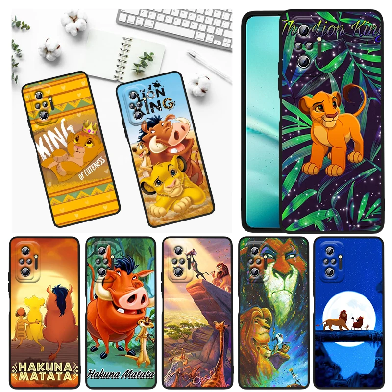 Disney Cartoon The Lion King Phone Case For Xiaomi Redmi Note 12 11E 11S 11 11T 10 10S 9 9T 9S 8T 8 Pro Plus 5G Black Funda
Disney Cartoon The Lion King Phone Case For Xiaomi Redmi Note 12 11E 11S 11 11T 10 10S 9 9T 9S 8T 8 Pro Plus 5G Black Funda