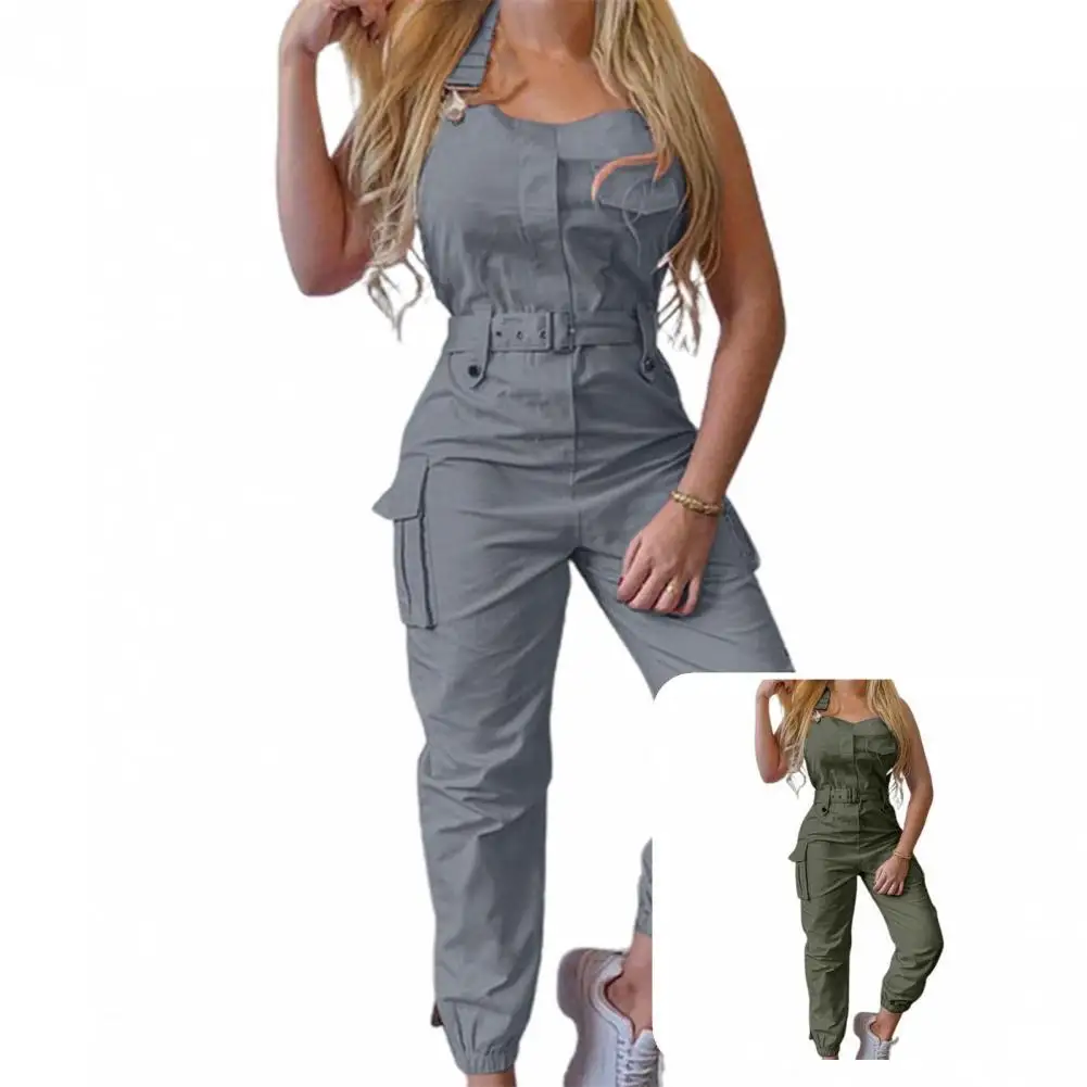 Stylish Lady Romper Shrink-resistant Polyester Overall Jumpsuit Shoulder Strap Lady Romper
Stylish Lady Romper Shrink-resistant Polyester Overall Jumpsuit Shoulder Strap Lady Romper