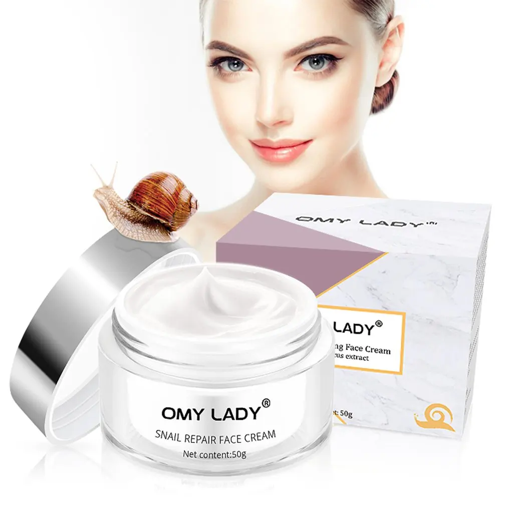 Facial Cream Moisturizing Anti-aging Snail Cream 50g Repair Essence Firming Skin Care Facial Nourishing Cream
Facial Cream Moisturizing Anti-aging Snail Cream 50g Repair Essence Firming Skin Care Facial Nourishing Cream