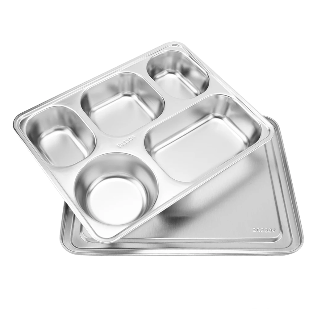 Stainless Steel Food Serving Tray Canteen Lunch Tray with Cover Cafeteria Divided Food Tray stainless stainless stainless
Stainless Steel Food Serving Tray Canteen Lunch Tray with Cover Cafeteria Divided Food Tray stainless stainless stainless