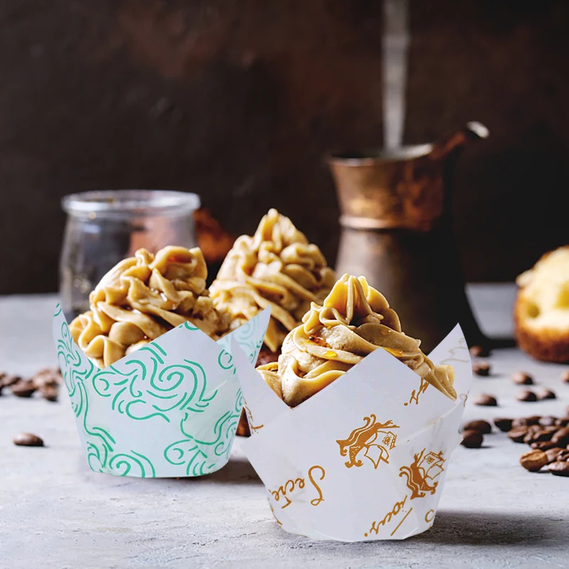 50Pcs/Set Western Style Cupcake Wrapper Liner Baking Paper Box For Wedding Party Dragee Muffin Caissettes Oilproof Container
50Pcs/Set Western Style Cupcake Wrapper Liner Baking Paper Box For Wedding Party Dragee Muffin Caissettes Oilproof Container