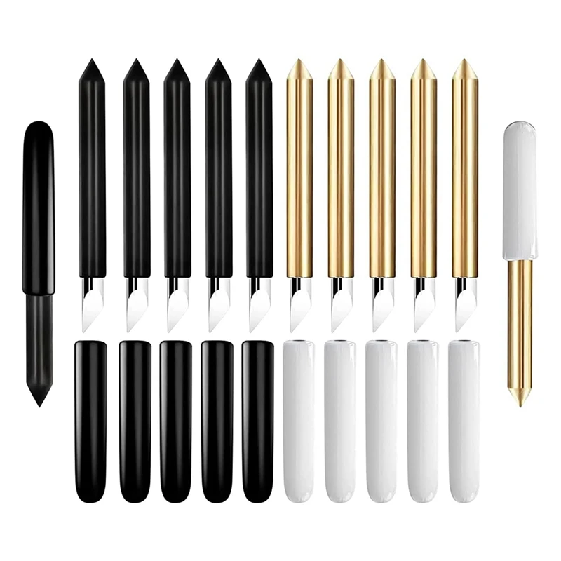 HLZS-10Pcs Point Cutting Blades Compatible With Explore Air/Air 2/Explore Air 3,Cutting Blades, Maker 3 All Cutting Machines
HLZS-10Pcs Point Cutting Blades Compatible With Explore Air/Air 2/Explore Air 3,Cutting Blades, Maker 3 All Cutting Machines