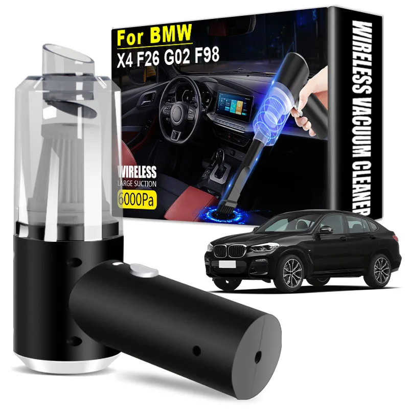 Handheld Car Cordless Vacuum Cleaner for Car Cleaning Automotive Products Auto Tools Car Accessories for BMW X4 F26 G02 F98
Handheld Car Cordless Vacuum Cleaner for Car Cleaning Automotive Products Auto Tools Car Accessories for BMW X4 F26 G02 F98