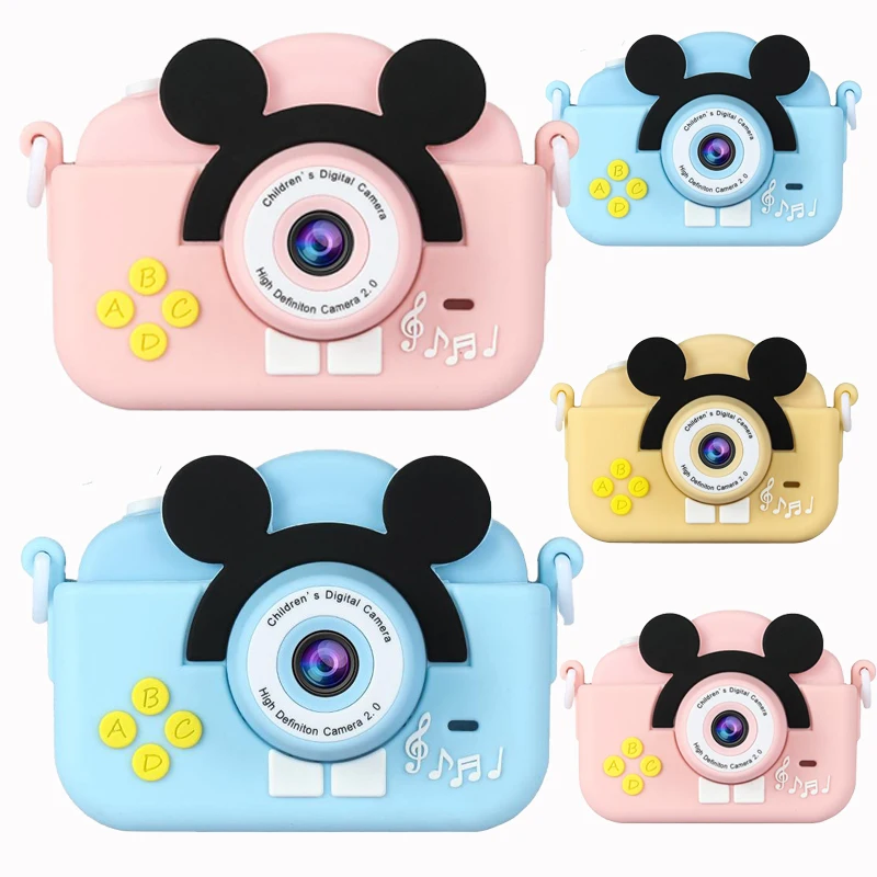 3Style A5 Hd Children's Camera Small Slr Hd Dual Camera Cartoon Digital Toy Pink Yellow Blue Camera Birthday Gifts for Children
3Style A5 Hd Children's Camera Small Slr Hd Dual Camera Cartoon Digital Toy Pink Yellow Blue Camera Birthday Gifts for Children