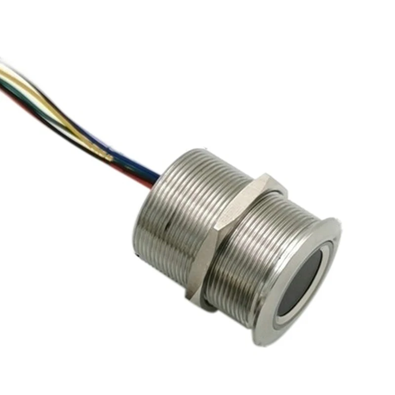 R503 Circular Round RGB Ring Indicator LED Control DC3.3V MX1.0-6Pin Capacitive Fingerprint Module Sensor Scanner
R503 Circular Round RGB Ring Indicator LED Control DC3.3V MX1.0-6Pin Capacitive Fingerprint Module Sensor Scanner