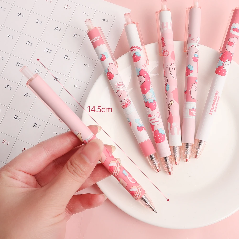 Cartoon Animals Erasable Gel Pen 0.5mm Refill Rods Kawaii Dinosaur Ballpoint Pen Washable Handle for School Supplies Stationery
Cartoon Animals Erasable Gel Pen 0.5mm Refill Rods Kawaii Dinosaur Ballpoint Pen Washable Handle for School Supplies Stationery